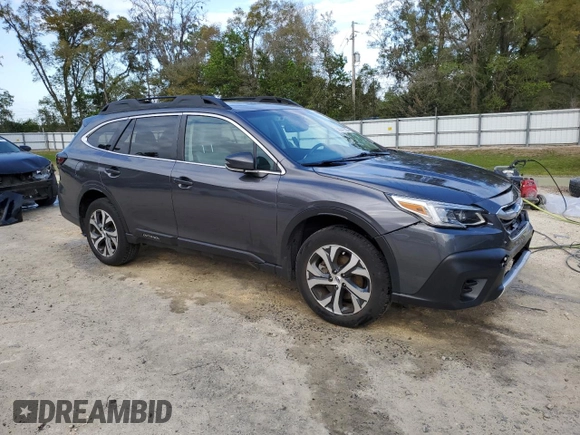 2022 Subaru Outback Limited with VIN 4S4BTANC4N3108597, listed as a Copart auction lot 50041055 with 42,491 mi miles and Salvage Title. Bid and sale history available at DreamBid. Image 4.
