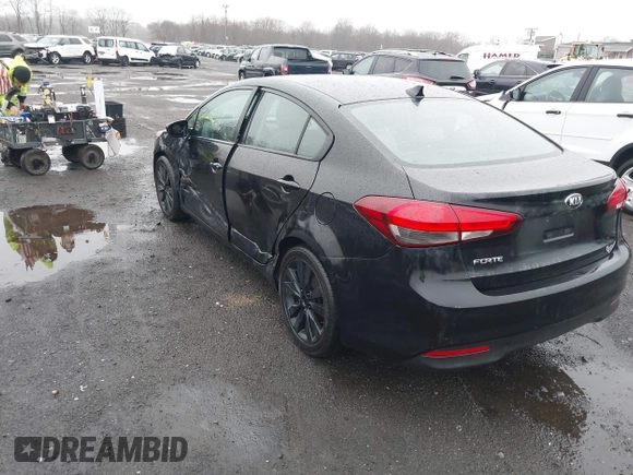 2017 Kia Forte LX with VIN 3KPFK4A76HE110741, listed as a IAAI auction lot 41797488 with 137,049 mi miles. Bid and sale history available at carsss.com. Image 17.