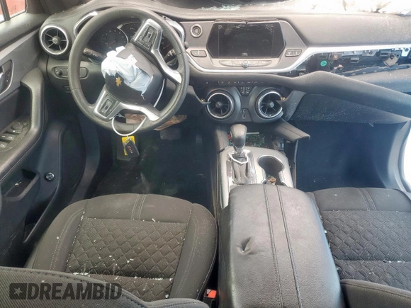 2021 Chevrolet Blazer LT with VIN 3GNKBBRA5MS519433, listed as a Copart auction lot 61215745 with 122,501 mi miles and Salvage title. Bid and sale history available at DreamBid. Image 8.