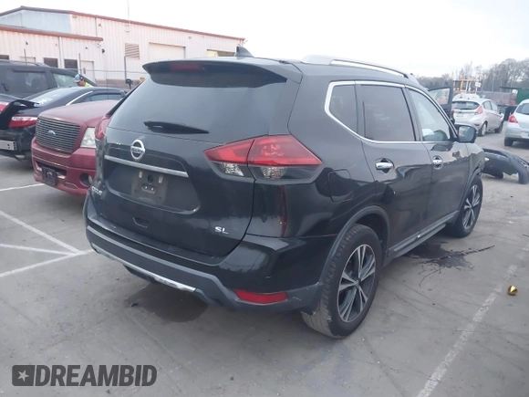 2018 Nissan Rogue SV with VIN 5N1AT2MT2JC809572, listed as a IAAI auction lot 41795161 with 93,587 mi miles and . Bid and sale history available at carsss.com. Image 4.