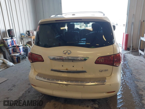 2016 Infiniti QX80 with VIN JN8AZ2NE8G9122383, listed as a IAAI auction lot 41629099 with 170,692 mi miles. Bid and sale history available at carsss.com. Image 16.