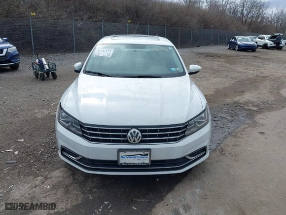 2017 Volkswagen Passat 1.8T SE with VIN 1VWBT7A34HC015593, listed as a IAAI auction lot 41747133 with NaN miles. Bid and sale history available at carsss.com. Image 12.