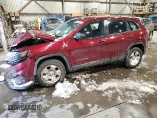 2019 Jeep Cherokee Sport z VIN 1C4PJMAB3KD219923, wystawiony jako Copart lot #43973085 z przebiegiem 143 706 mil mil oraz Szkoda całkowita • Salvage title. Historia ofert i sprzedaży dostępna na DreamBid. Obrazek 1.