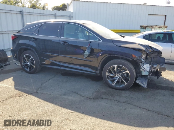 2018 Lexus RX 450h with VIN 2T2BGMCA0JC022499, listed as a Copart auction lot 59189605 with 84,263 mi miles and Salvage title. Bid and sale history available at DreamBid. Image 4.