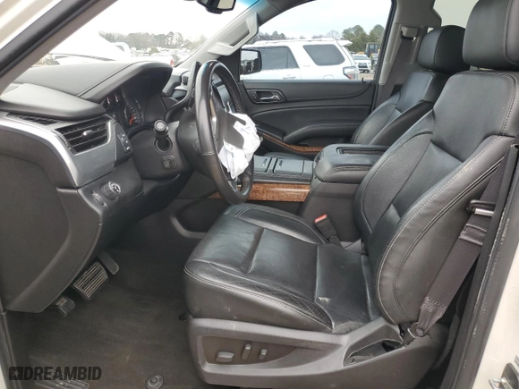2015 Chevrolet Tahoe LTZ with VIN 1GNSCCKC3FR672168, listed as a Copart auction lot 85527284 with 160,822 mi miles and Salvage Title. Bid and sale history available at carsss.com. Image 7.