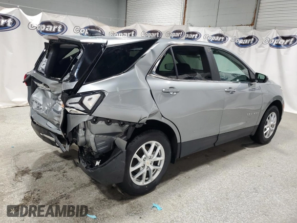 2023 Chevrolet Equinox LT with VIN 3GNAXUEG0PS199980, listed as a Copart auction lot 54327805 with 92,156 mi miles and Clean Title. Bid and sale history available at DreamBid. Image 3.