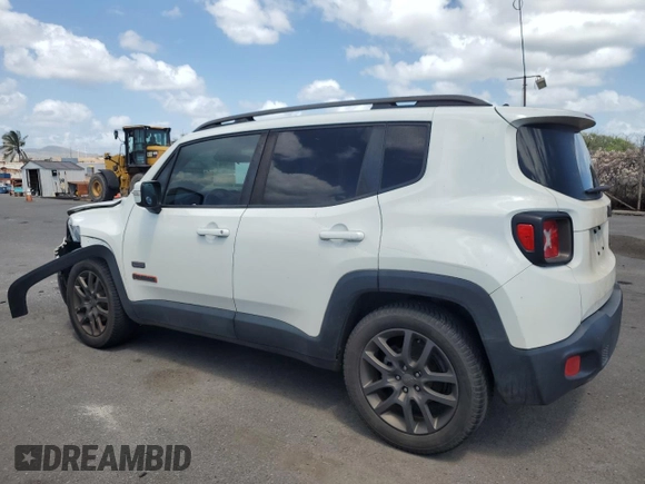 2016 Jeep Renegade Latitude z VIN ZACCJABW9GPE00466, wystawiony jako Copart lot #49327315 z przebiegiem 91 953 mil mil oraz Szkoda całkowita • Salvage title. Historia ofert i sprzedaży dostępna na DreamBid. Obrazek 2.