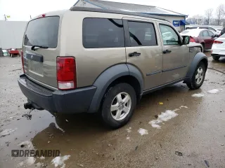 2007 Dodge Nitro SXT with VIN 1D8GT28K97W583734, listed as a Copart auction lot 44925945 with 75,503 mi miles and Non Repairable. Bid and sale history available at carsss.com. Image 3.