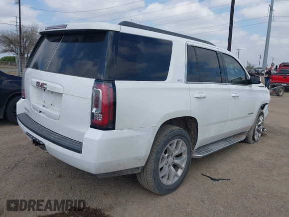 2015 GMC Yukon SLT with VIN 1GKS1BKC6FR109970, listed as a IAAI auction lot 41507467 with 115,309 mi miles. Bid and sale history available at carsss.com. Image 4.