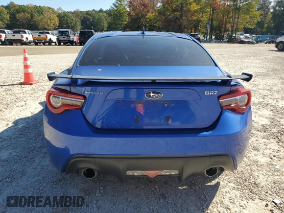 2017 Subaru BRZ Premium with VIN JF1ZCAB19H9600913, listed as a Copart auction lot 76464954 with 88,937 mi miles and Salvage Title. Bid and sale history available at carsss.com. Image 6.