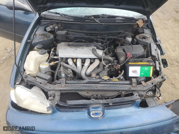 1999 Chevrolet Prizm with VIN 1Y1SK5281XZ414148, listed as a Copart auction lot 71731384 with 224,527 mi miles and Salvage Title. Bid and sale history available at carsss.com. Image 11.