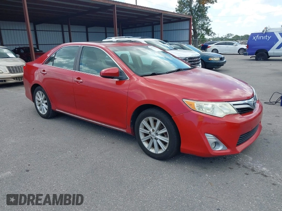 2012 Toyota Camry SE with VIN 4T1BK1FK9CU514388, listed as a IAAI auction lot 41930426 with 126,930 mi miles. Bid and sale history available at carsss.com. Image 1.