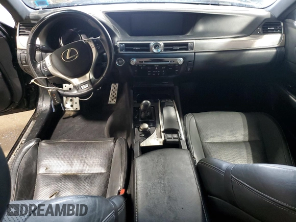 2015 Lexus GS 350 with VIN JTHCE1BL9FA007381, listed as a Copart auction lot 56608265 with 60,452 mi miles and Salvage title. Bid and sale history available at DreamBid. Image 8.