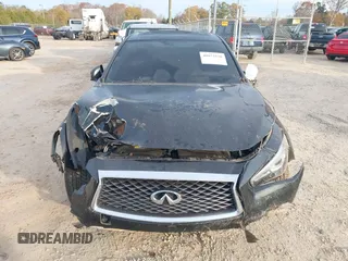 2019 Infiniti Q50 3.0t LUXE with VIN JN1EV7AP3KM541747, listed as a IAAI auction lot 40973538 with 43,139 mi miles. Bid and sale history available at carsss.com. Image 12.