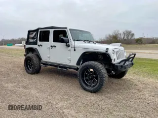 2016 Jeep Wrangler Unlimited Sport with VIN 1C4HJWDG7GL114807, listed as a Copart auction lot 54988515 with 118,651 mi miles and Clean Title. Bid and sale history available at DreamBid. Image 1.