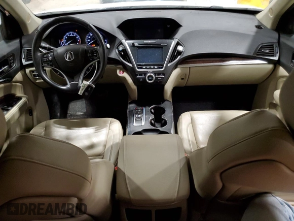 2018 Acura MDX w/Technology Pkg with VIN 5J8YD4H59JL020621, listed as a Copart auction lot 47530355 with 133,397 mi miles and Non Repairable. Bid and sale history available at carsss.com. Image 8.