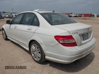 2009 Mercedes-Benz C-Class 3.0L Sport with VIN WDDGF54X39F200565, listed as a IAAI auction lot 42077156 with 169,248 mi miles. Bid and sale history available at carsss.com. Image 3.