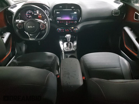 2022 Kia Soul Turbo with VIN KNDJ53AF3N7185296, listed as a Copart auction lot 83693254 with 30,198 mi miles and Salvage Title. Bid and sale history available at carsss.com. Image 8.