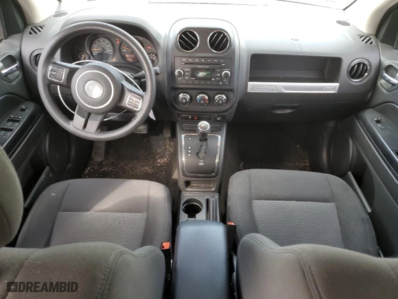 2017 Jeep Compass 75th Anniversary Edition with VIN 1C4NJDBB6HD104392, listed as a Copart auction lot 45767275 with 96,552 mi miles and Salvage Title. Bid and sale history available at carsss.com. Image 8.
