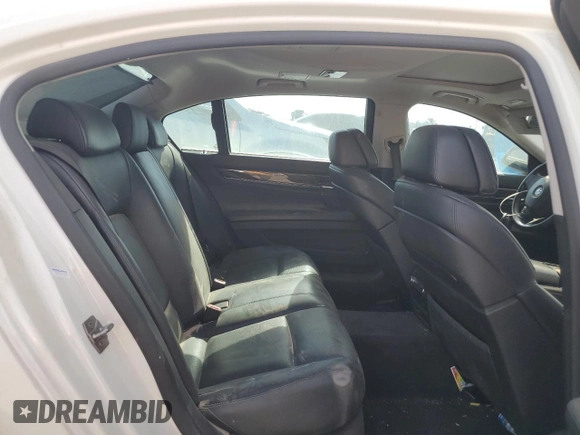 2012 BMW 7 Series 750Li with VIN WBAKB8C54CC963458, listed as a Copart auction lot 54381375 with Not Provided miles and Clean Title. Bid and sale history available at carsss.com. Image 10.