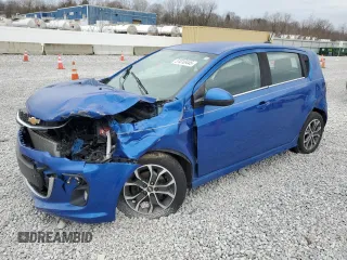 2017 Chevrolet Sonic LT with VIN 1G1JD6SBXH4101800, listed as a Copart auction lot 51010445 with Not provided miles and Salvage title. Bid and sale history available at DreamBid. Image 1.