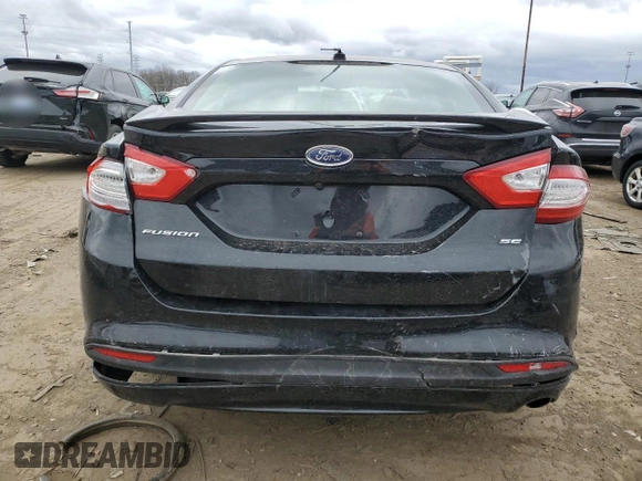 2016 Ford Fusion SE with VIN 3FA6P0H77GR142417, listed as a Copart auction lot 53146585 with 56,915 mi miles and Clean Title. Bid and sale history available at carsss.com. Image 6.