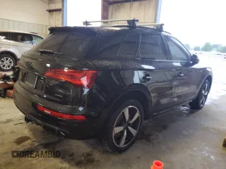 2024 Audi Q5 S line Premium Plus with VIN WA1EAAFYXR2071191, listed as a Copart auction lot 55769805 with 15,356 mi miles and Salvage title. Bid and sale history available at DreamBid. Image 3.