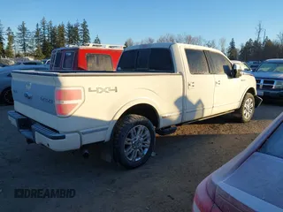 2009 Ford F-150 XL with VIN 1FTPW14V19FA43426, listed as a IAAI auction lot 41448065 with 180,394 mi miles and . Bid and sale history available at DreamBid. Image 4.
