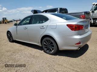 2010 Lexus IS 250 with VIN JTHCF5C28A5039010, listed as a Copart auction lot 62735825 with 256,061 mi miles and Clean title. Bid and sale history available at DreamBid. Image 2.