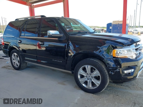 2016 Ford Expedition Platinum with VIN 1FMJU1MT8GEF46122, listed as a IAAI auction lot 41895398 with 103,191 mi miles and . Bid and sale history available at DreamBid. Image 14.