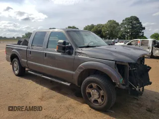 2015 Ford F-250 XL with VIN 1FT7W2A64FEC14416, listed as a Copart auction lot 54346255 with 145,617 mi miles and Salvage title. Bid and sale history available at DreamBid. Image 4.
