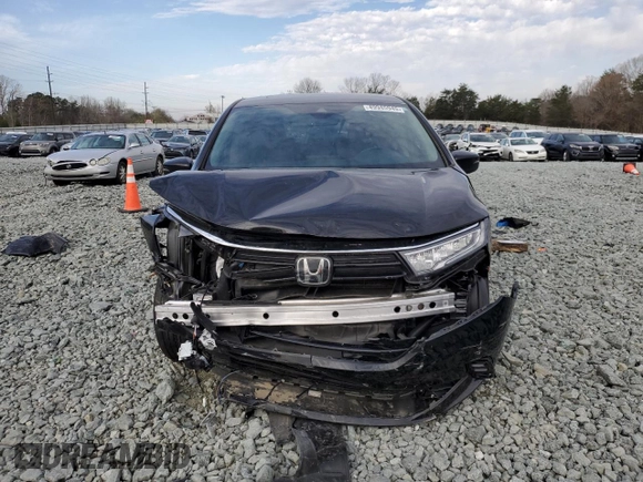 2024 Honda Odyssey Touring with VIN 5FNRL6H81RB027363, listed as a Copart auction lot 49945945 with Not Provided miles and Salvage Title. Bid and sale history available at carsss.com. Image 5.