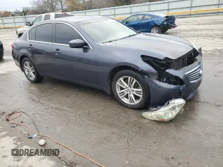 2011 Infiniti G25 x with VIN JN1DV6AR3BM651205, listed as a Copart auction lot 81401994 with 156,933 mi miles and Salvage Title. Bid and sale history available at DreamBid. Image 4.
