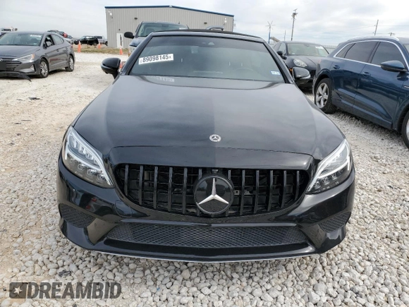 2022 Mercedes-Benz C 300 with VIN W1KWK8DB4NG115638, listed as a Copart auction lot 89098145 with 21,688 mi miles and Clean Title. Bid and sale history available at DreamBid. Image 5.