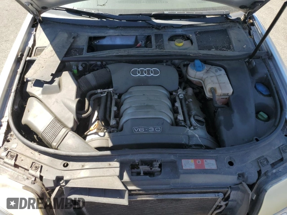 2004 Audi A6 with VIN WAUVT64BX4N033587, listed as a Copart auction lot 70103294 with 124,176 mi miles and Salvage Title. Bid and sale history available at carsss.com. Image 11.