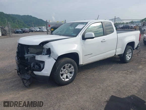 2022 Chevrolet Colorado 2WD LT z VIN 1GCHSCEA5N1274585, wystawiony jako IAAI lot #42621452 z przebiegiem 20 562 mil mil oraz . Historia ofert i sprzedaży dostępna na DreamBid. Obrazek 18.