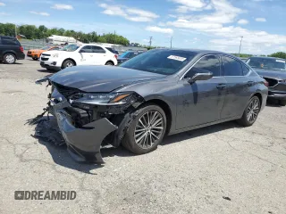 2024 Lexus ES 300h with VIN 58ADA1C1XRU037270, listed as a Copart auction lot 57565835 with 34,086 mi miles and Salvage title. Bid and sale history available at DreamBid. Image 1.