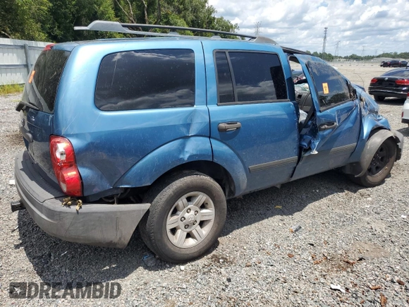 2005 Dodge Durango SXT with VIN 1D4HD38K05F607926, listed as a Copart auction lot 67392884 with Not provided miles and Salvage title. Bid and sale history available at DreamBid. Image 3.