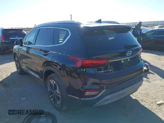2019 Hyundai Santa Fe Ultimate with VIN 5NMS53AA1KH119486, listed as a IAAI auction lot 41386756 with 53,343 mi miles. Bid and sale history available at carsss.com. Image 3.