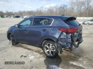 2020 Kia Sportage LX with VIN KNDPMCAC0L7650231, listed as a Copart auction lot 45720955 with 51,911 mi miles and Salvage Title. Bid and sale history available at carsss.com. Image 2.