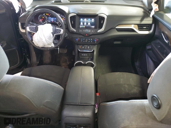 2020 GMC Terrain SLE with VIN 3GKALTEV9LL159094, listed as a Copart auction lot 45492085 with 76,330 mi miles and Salvage Title. Bid and sale history available at DreamBid. Image 8.