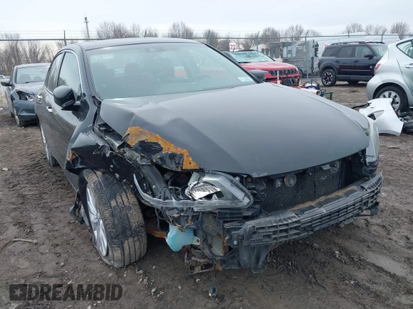 2013 Honda Accord Sdn EX-L with VIN 1HGCR2F82DA086652, listed as a IAAI auction lot 41757842 with 104,999 mi miles. Bid and sale history available at carsss.com. Image 6.