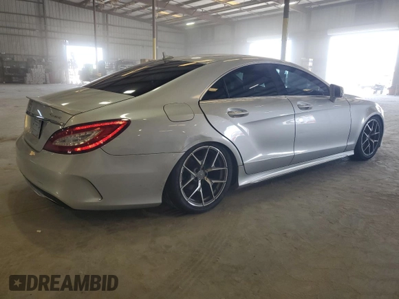 2015 Mercedes-Benz CLS-Class CLS 400 with VIN WDDLJ6HB2FA134326, listed as a Copart auction lot 62023754 with 124,750 mi miles and Clean Title. Bid and sale history available at carsss.com. Image 3.