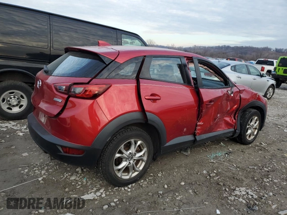 2018 Mazda CX-3 Sport with VIN JM1DKDB7XJ0313152, listed as a Copart auction lot 84892764 with 42,727 mi miles and Salvage Title. Bid and sale history available at carsss.com. Image 3.
