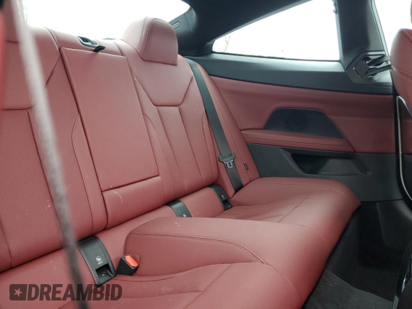 2023 BMW 4 Series 430i with VIN WBA53AP00PCL74865, listed as a Copart auction lot 89057895 with 9,000 mi miles and Salvage title. Bid and sale history available at DreamBid. Image 10.