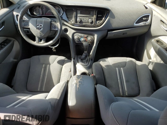 2013 Dodge Dart SXT with VIN 1C3CDFBAXDD107277, listed as a Copart auction lot 60924155 with 233,000 mi miles and Clean title. Bid and sale history available at DreamBid. Image 8.