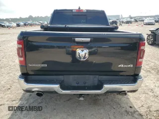 2019 Ram 1500 Laramie with VIN 1C6SRFJT4KN521147, listed as a Copart auction lot 54108615 with 152,888 mi miles and Salvage title. Bid and sale history available at DreamBid. Image 6.