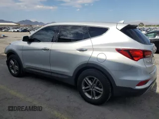 2017 Hyundai Santa Fe 2.4L z VIN 5XYZT3LB2HG392689, wystawiony jako Copart lot #59354795 z przebiegiem 54 525 mil mil oraz Szkoda całkowita • Salvage title. Historia ofert i sprzedaży dostępna na DreamBid. Obrazek 2.