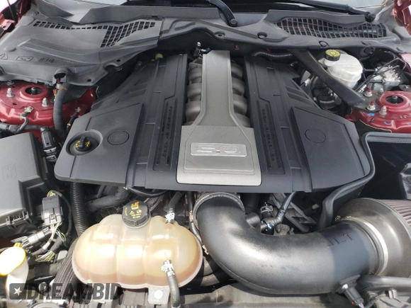2019 Ford Mustang GT z VIN 1FA6P8CF2K5177276, wystawiony jako Copart lot #56753085 z przebiegiem Nie podano mil oraz Szkoda całkowita • Salvage title. Historia ofert i sprzedaży dostępna na DreamBid. Obrazek 11.