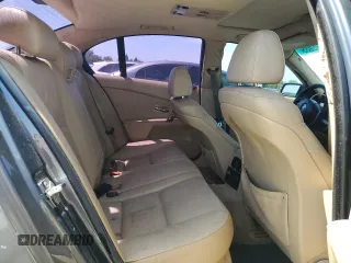 2006 BMW 5 Series 525i with VIN WBANE535X6CK91543, listed as a Copart auction lot 54925235 with 257,674 mi miles and Salvage Title. Bid and sale history available at DreamBid. Image 10.